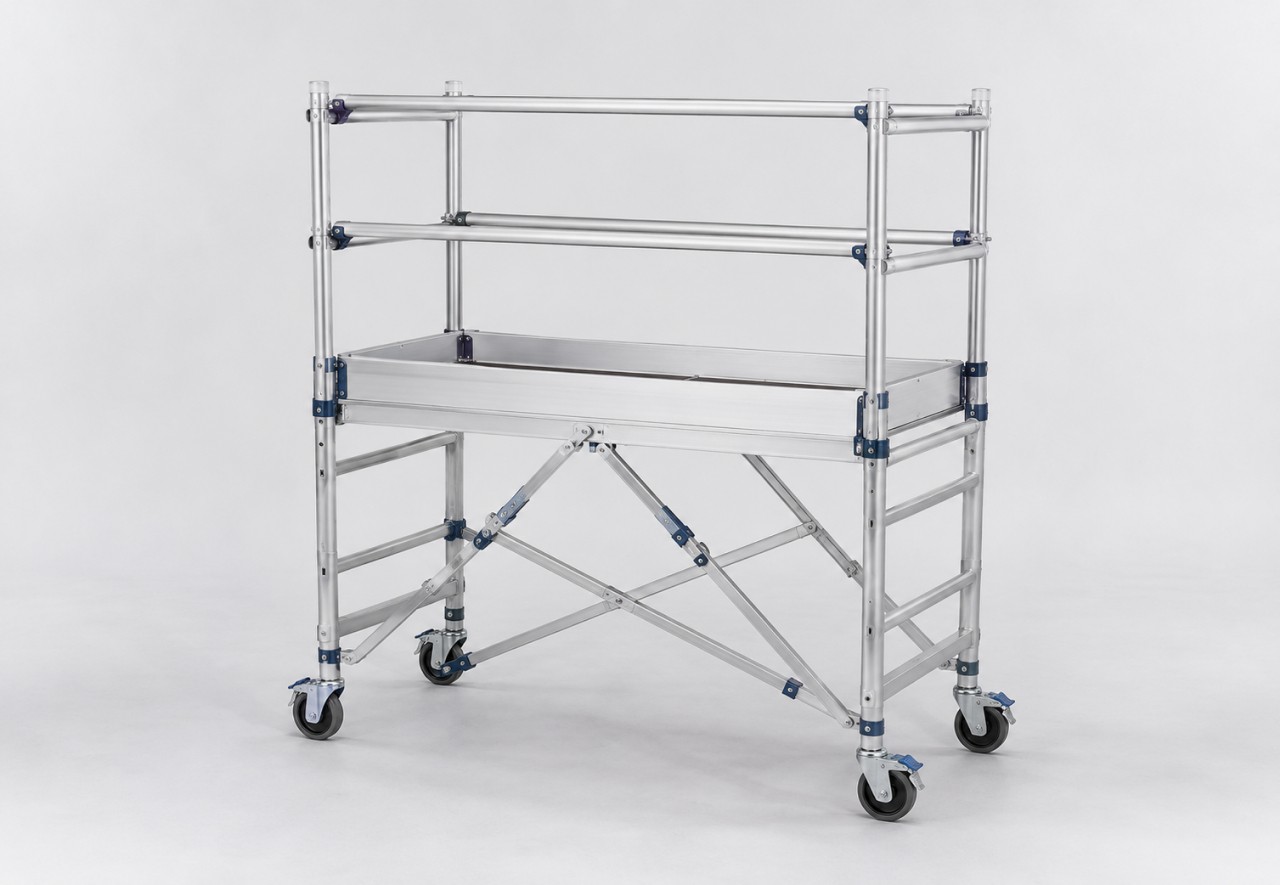 folding aluminum scaffold tower
