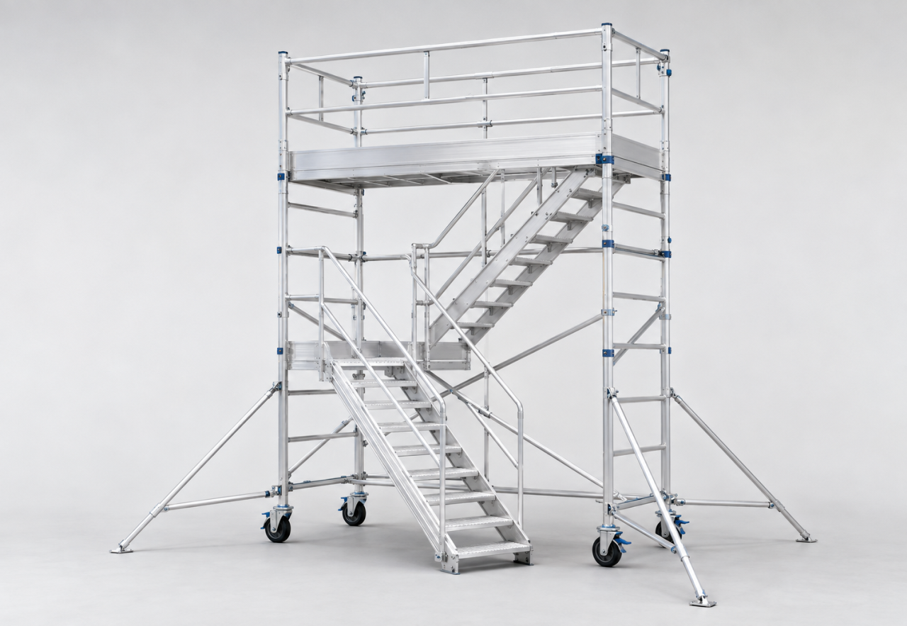 Mobile Stairway Scaffold Towers
